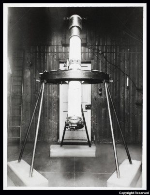 Cookson's Floating Zenith Telescope at Greenwich