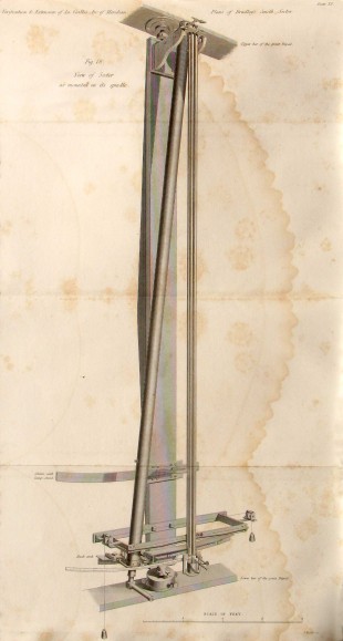 Bradley's Zenith Sector c.1837