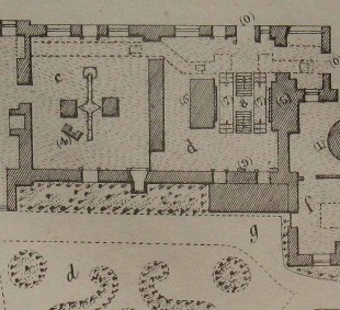 Royal Observatory Greenwich. Plan Transit and Circle Rooms, 18475
