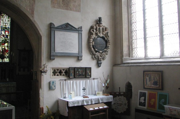 Maskelyne tablet, Purton Church_2