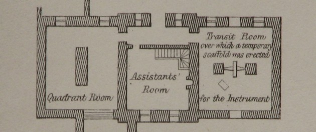 Royal Observatory-Greenwich Plan of Bradley's New Observatory (1788)