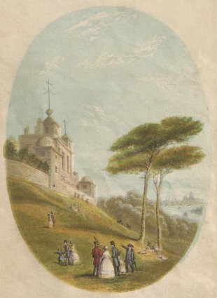 London, from Greenwich Observatory, George Baxter, 1848