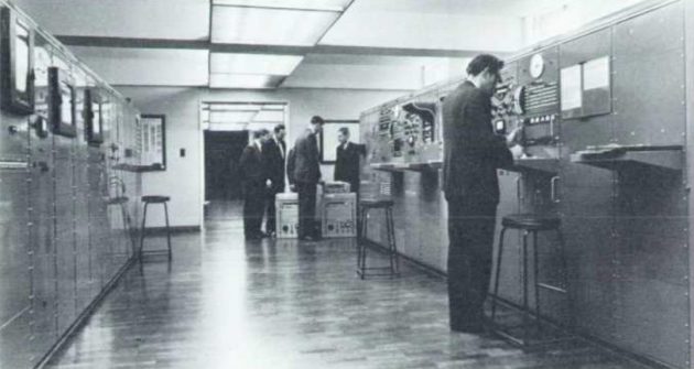 HP travelling clock at RGO, Feb 1965