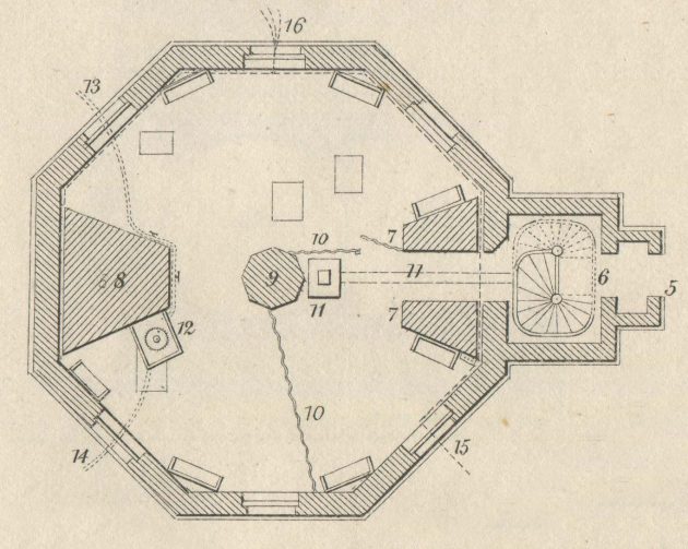 Great Equatorial Building, Royal Observatory Greenwich, plan 3