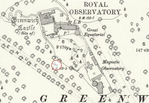 Greenwich Park Ice House location map