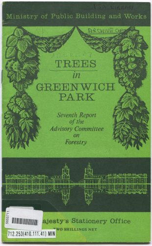 Trees in Greenwich Park