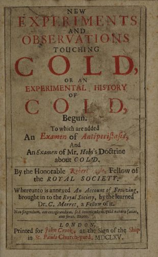 Robert Boyle (1665)