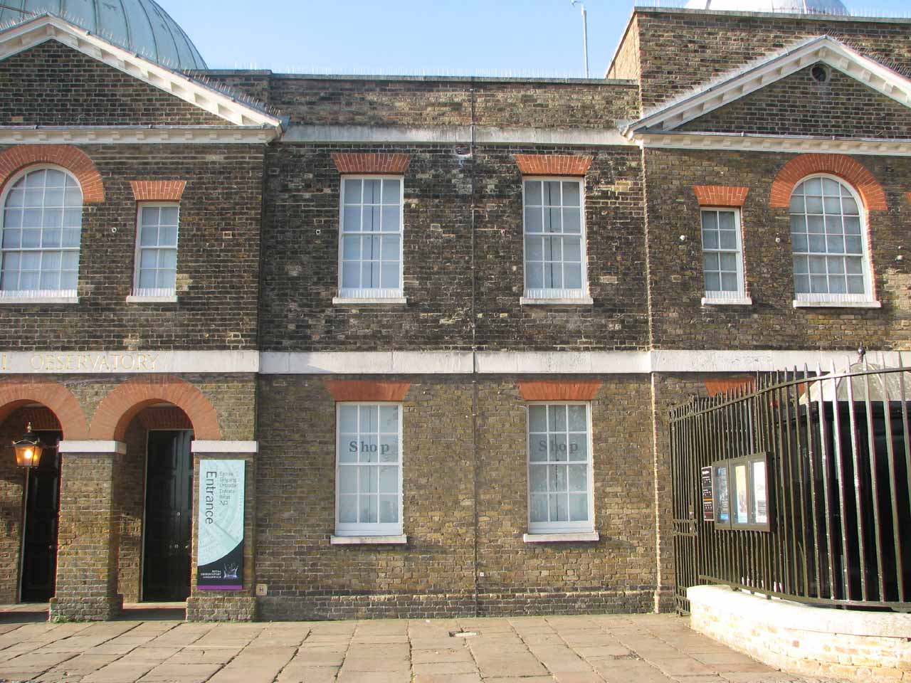 The Royal Observatory Greenwich - where east meets west: The Meridian
