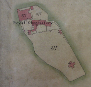 Royal Observatory Greenwich (1838 Tithe Map)
