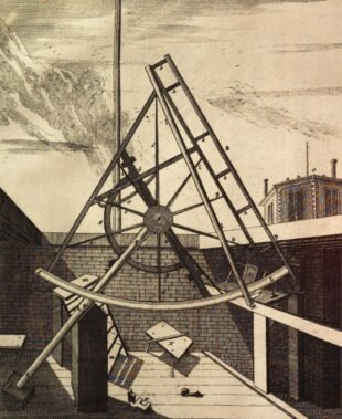 Flamsteed's Equatorial Sextant and Sextant Clock